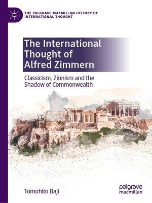 cover image of The International Thought of Alfred Zimmern